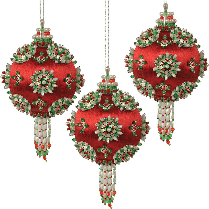 Herrschners Holly Jolly Ornament Kit